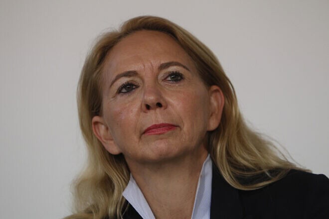 Berlin Police president Barbara Slowik at a press conference in the German capital on July 30, 2019. Photo by Michele Tantussi/Getty Images.