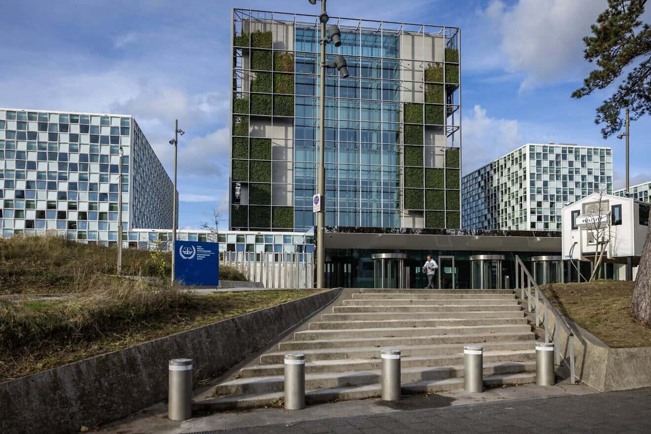 The International Criminal Court building in The Hague, Nov. 21, 2024. Photo by Laurens van Putten/ANP/AFP via Getty Images.