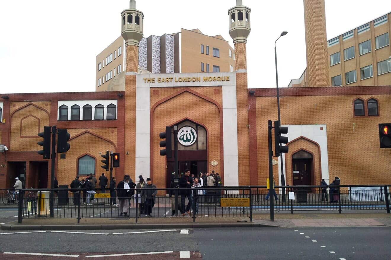 The East London Mosque. Credit: Dilwar H via Wikimedia Commons.