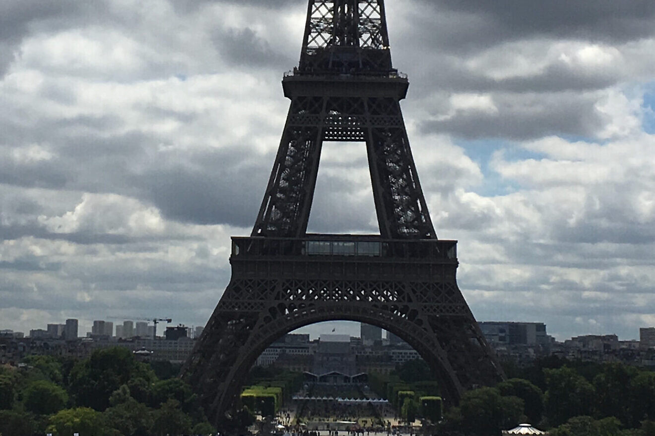 Eiffel Tower. Photo by Faygie Holt.