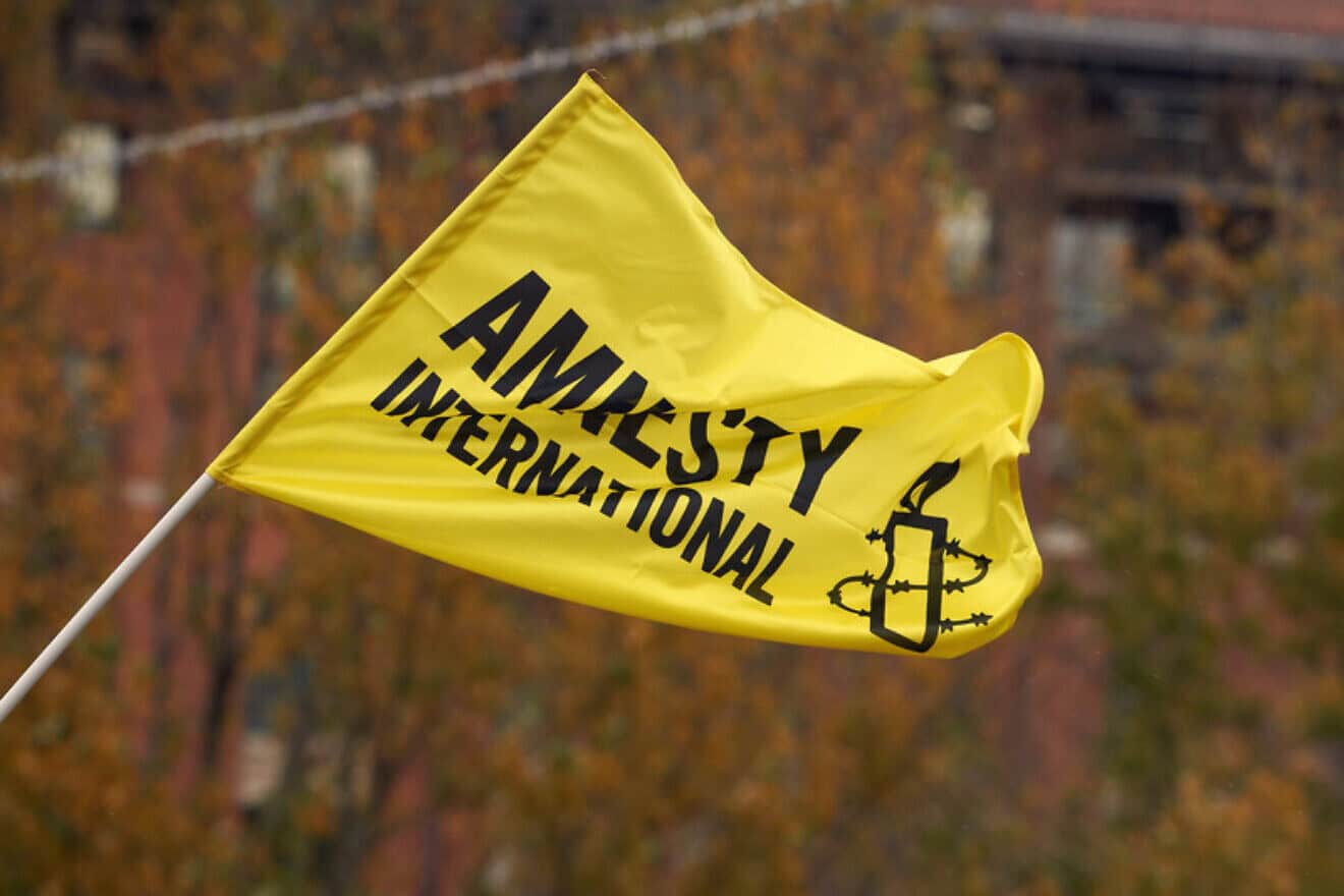 Amnesty International flag. Source: www.amnesty.org.