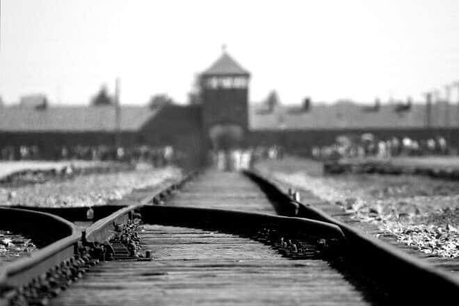 The grounds of Auschwitz-Birkenau in Poland. Credit: Ron Porter/Pixabay.