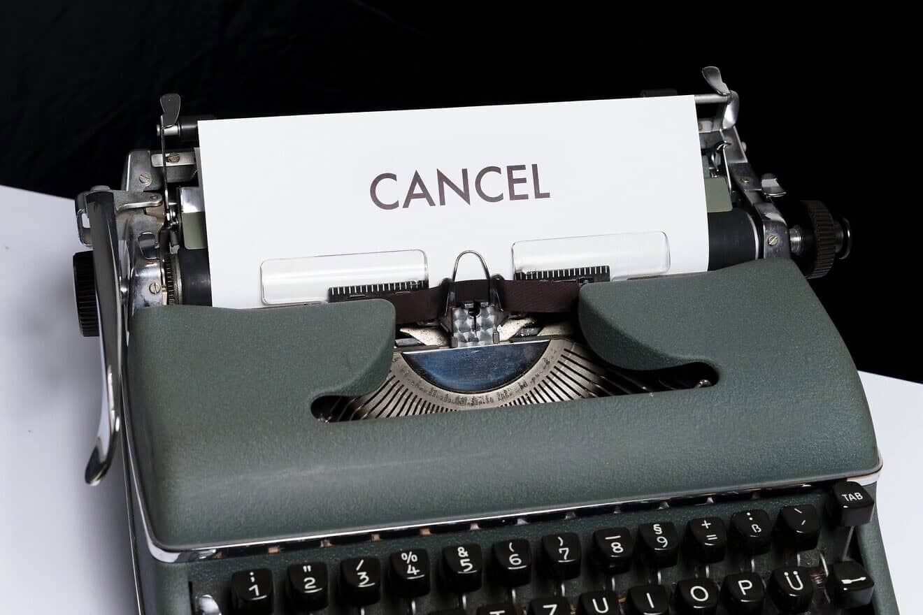Cancel culture. Credit: viarami/Pixabay.