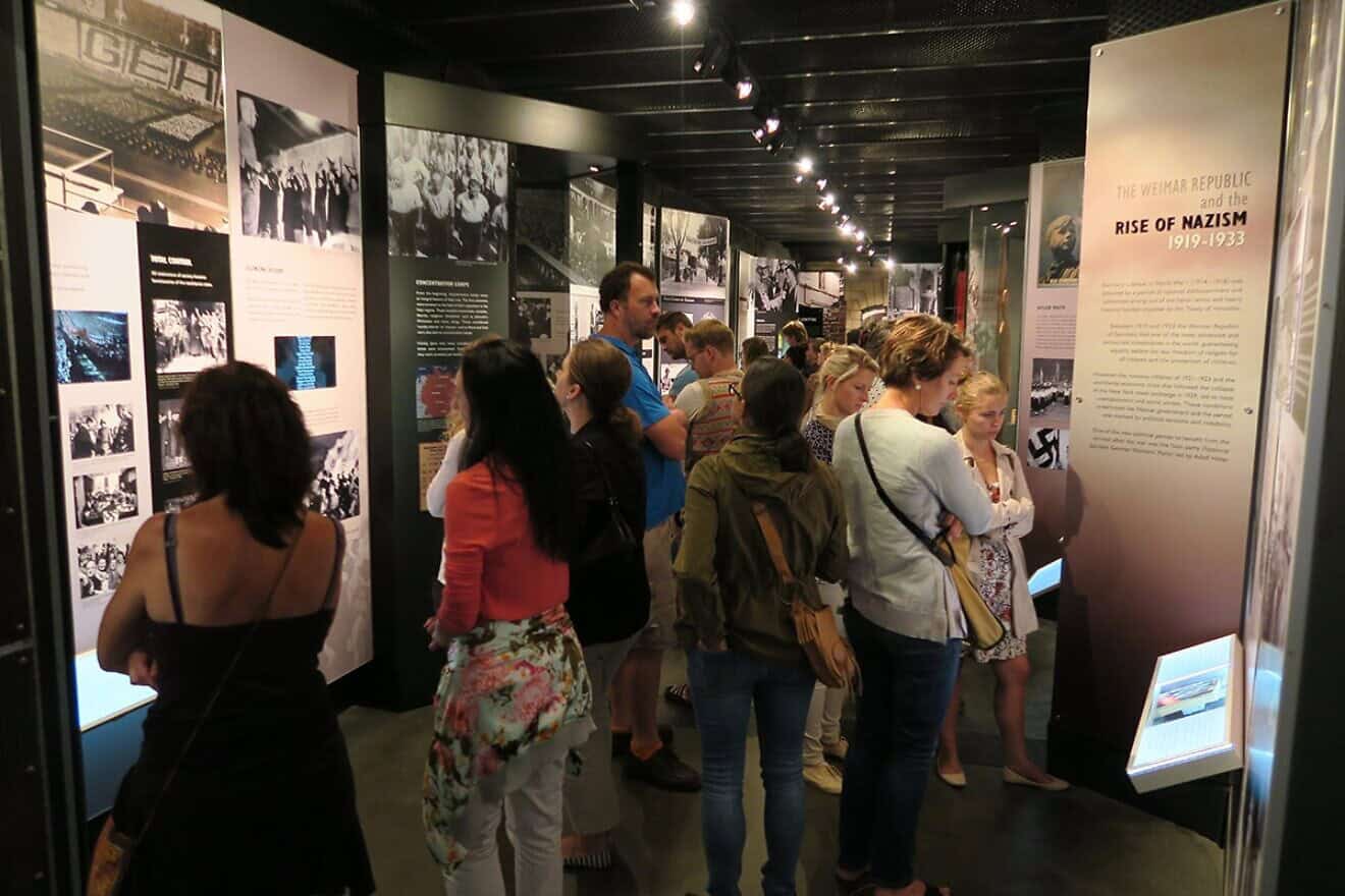 Visitors at the Cape Town Holocaust and Genocide Centre. Credit: ctholocaust.co.za.