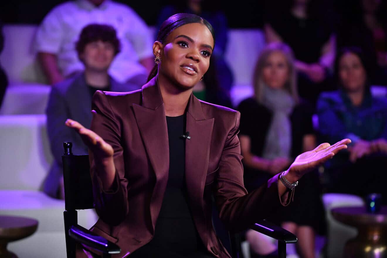 Candace Owens on the set of "Candace," May 3, 2022 in Nashville, Tennessee. Photo by Jason Davis/Getty Images.