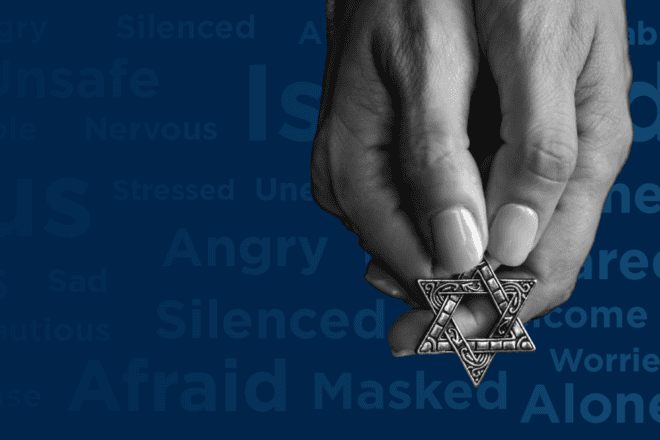 An image from Hadassah's Antisemitism Report. Credit: Courtesy.
