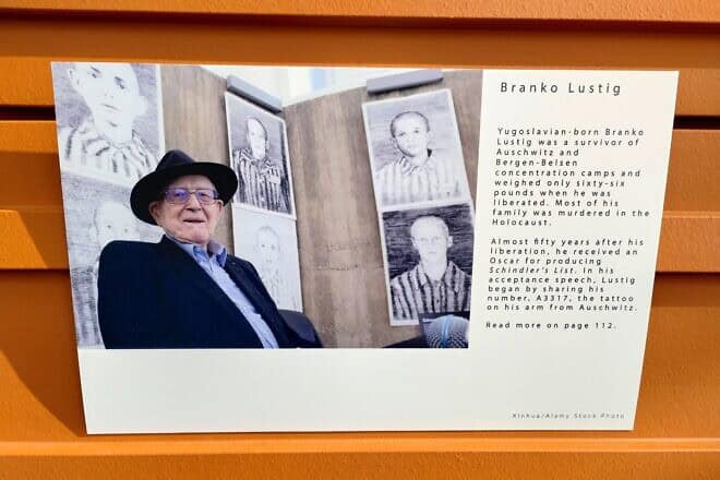 Holocaust survivor Branko Lustig. Photo by Carin M. Smilk.
