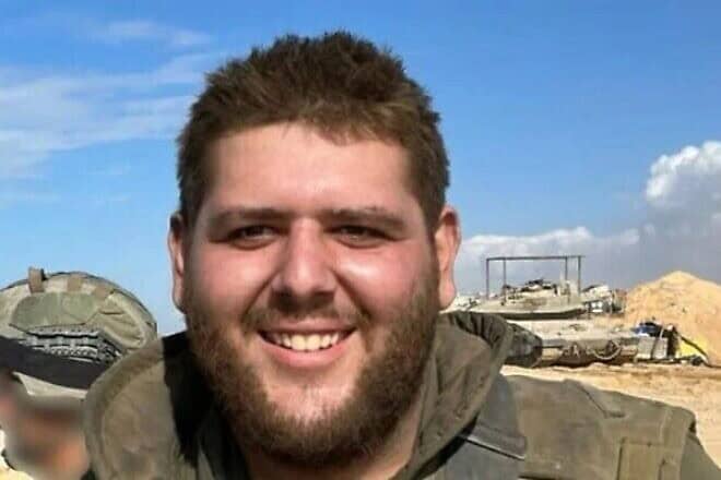 Staff Sgt. Yuval Shoham, 22, was killed in action in the Gaza Strip, Dec. 29, 2024. Credit: IDF.