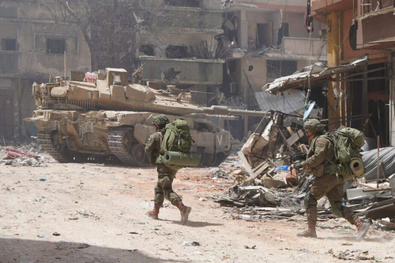 IDF soldiers in the Gaza Strip. Credit: IDF Spokesperson's Unit.