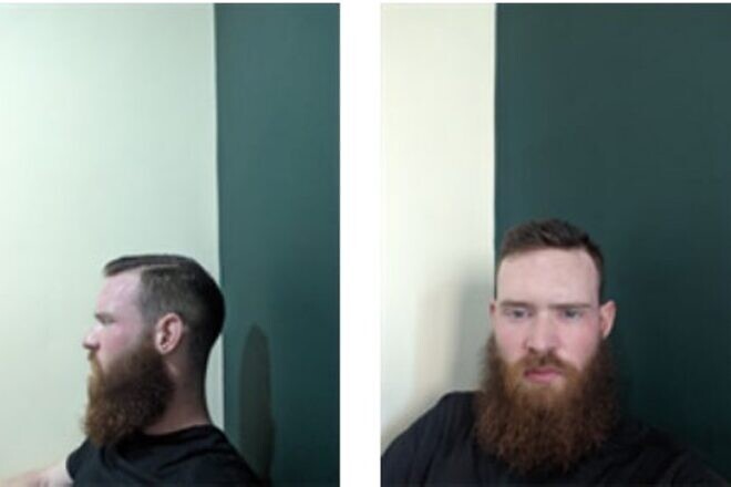 Photos that the U.S. government says Jack Danaher Molloy, 24, took of himself as part of his alleged effort to join Hezbollah. Source: U.S. Justice Department.