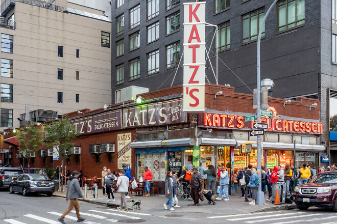 Katz's Deli (founded 1888) in New York City. Credit: ajay_suresh/Wikipedia.