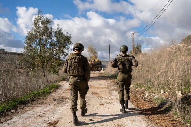 Israel Defense Forces soldiers operate against the Hezbollah terrorist group in Southern Lebanon, Jan. 23, 2025. Credit: IDF.
