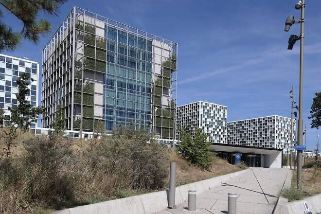 The International Criminal Court in The Hague, on Aug. 6, 2022. Credit: Choinowski via Wikimedia Commons.