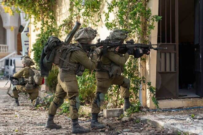 Israeli forces operating in Southern Lebanon, January 2025. Credit: IDF.