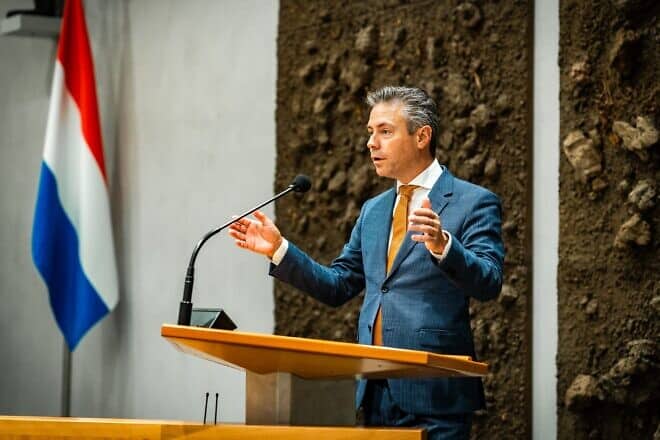 Christ Stoffer, a Dutch politician who has served as Leader of the Reformed Political Party. Credit: Courtesy of the Office of Chris Stoffer.
