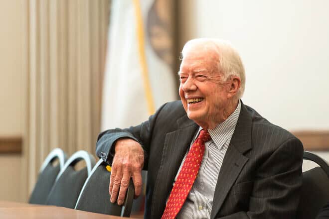 Former President Jimmy Carter in 2013. Credit: The Commonwealth Club from San Francisco/San Jose, California via Wikimedia Commons.