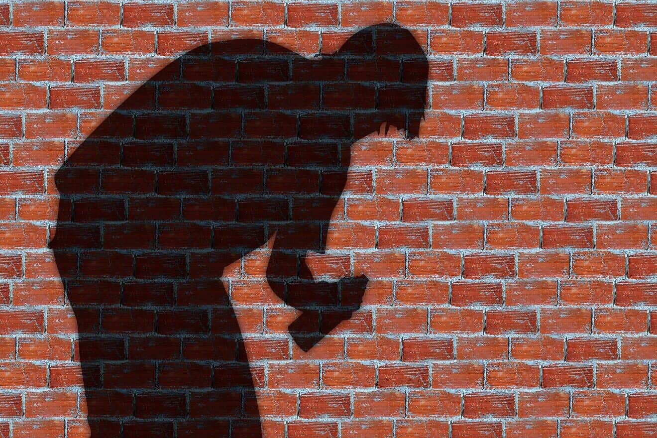 Shadow of a person about to spray a wall with graffiti. Credit: Gerd Altmann/Pixabay.