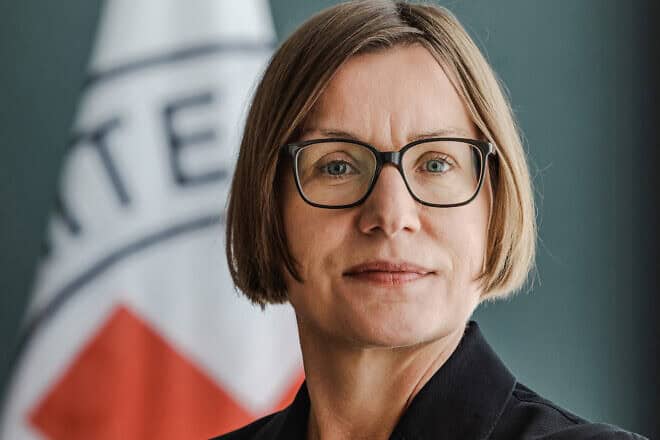 Mirjana Spoljaric, the president of the International Committee of the Red Cross. Photo courtesy of the International Committee of the Red Cross.