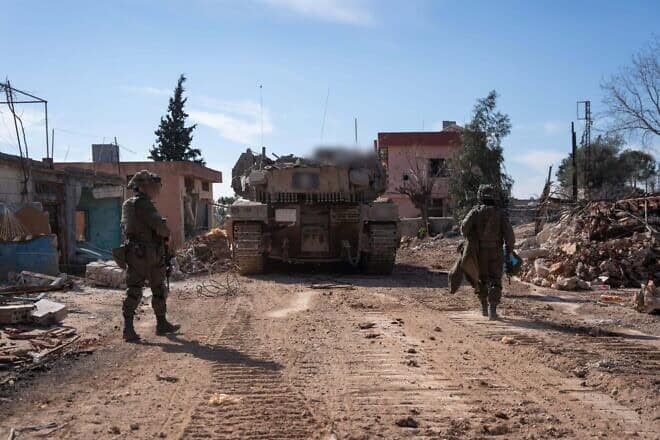 Israeli soldiers operating against Hezbollah in Southern Lebanon, February 2025. Credit: IDF.