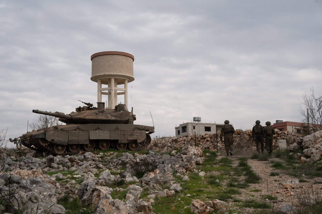 Israeli troops operating in Southern Lebanon, in an undated photo published on Feb. 2, 2025. Credit: IDF.