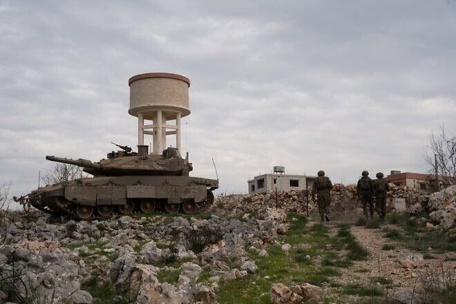 Israeli troops operating in Southern Lebanon, in an undated photo published on Feb. 2, 2025. Credit: IDF.