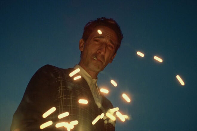 Adrien Brody in “The Brutalist.“ Credit: Courtesy of A24 Films.