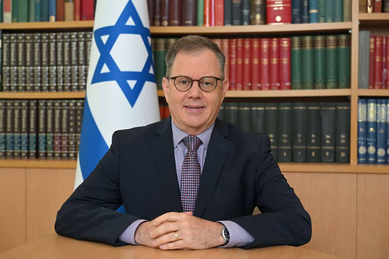Daniel Meron, ambassador to the United Nations in Geneva. Credit: Courtesy of the Mission of Israel to the UN in Geneva.