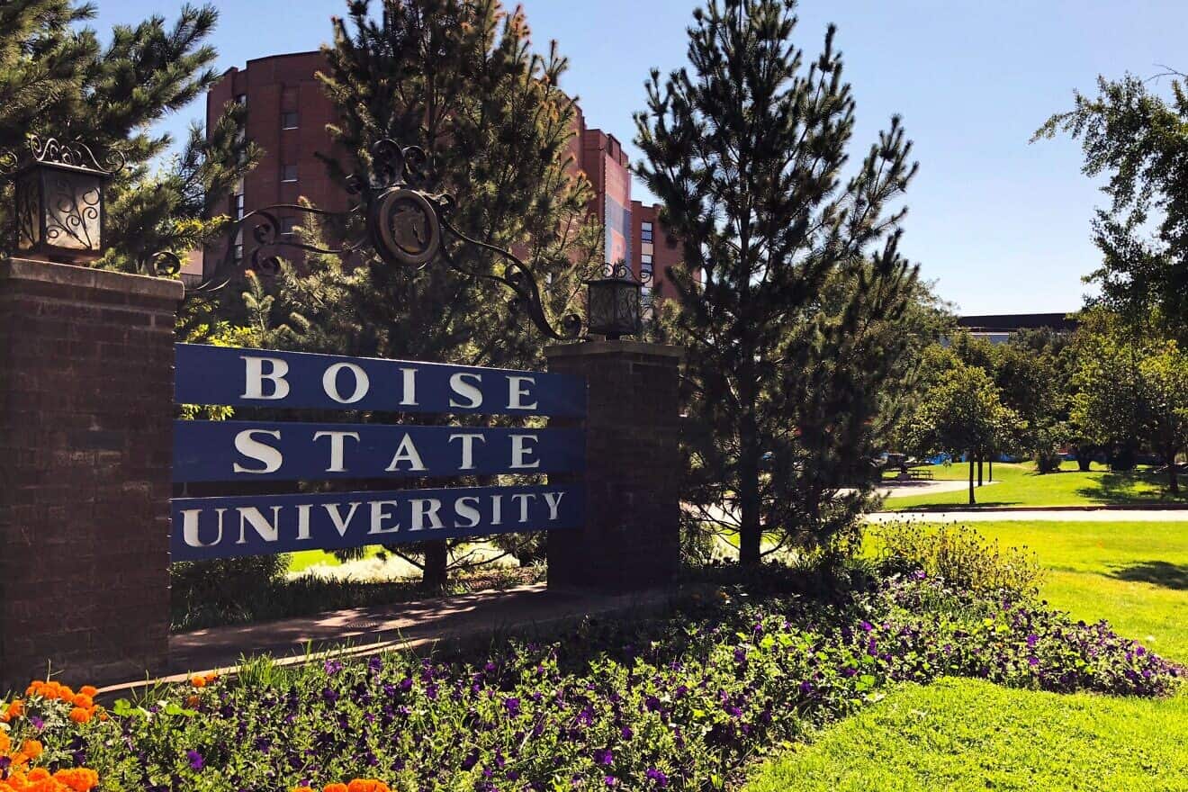 Boise State University in Idaho. Credit: Iamneven via Wikimedia Commons.