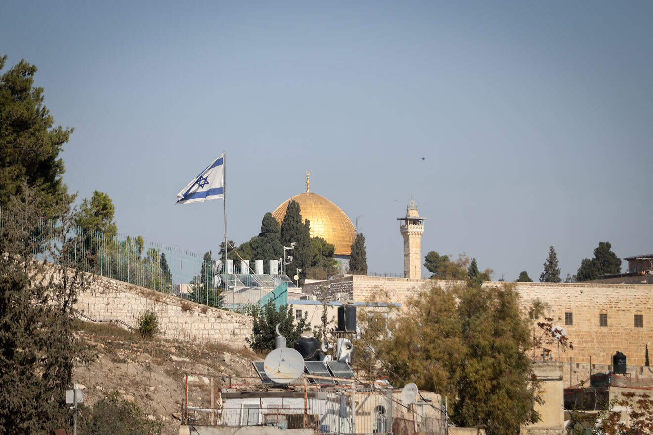 The eastern Jerusalem neighborhood of Silwan, adjacent to the Old City of Jerusalem, Nov. 13, 2024. Photo by Jamal Awad/Flash90.