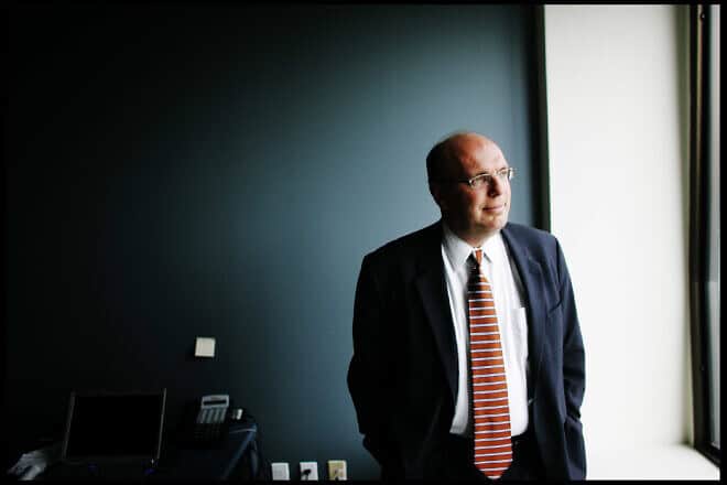 David Wurmser, former adviser to Dick Cheney on Middle Eastern affairs, at his office in Washington D.C. Photo by David Howells/Corbis via Getty Images.