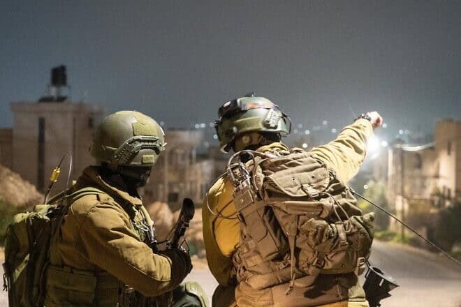 Israeli forces operating in northern Samaria, February 2025. Credit: IDF.