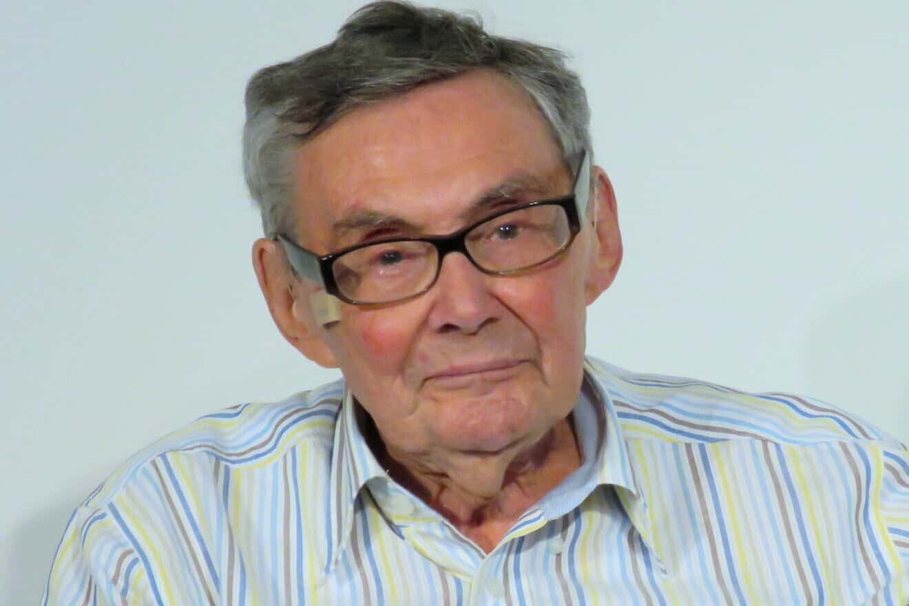 Marian Turski. Credit: Mariusz Kubik via Wikimedia Commons.