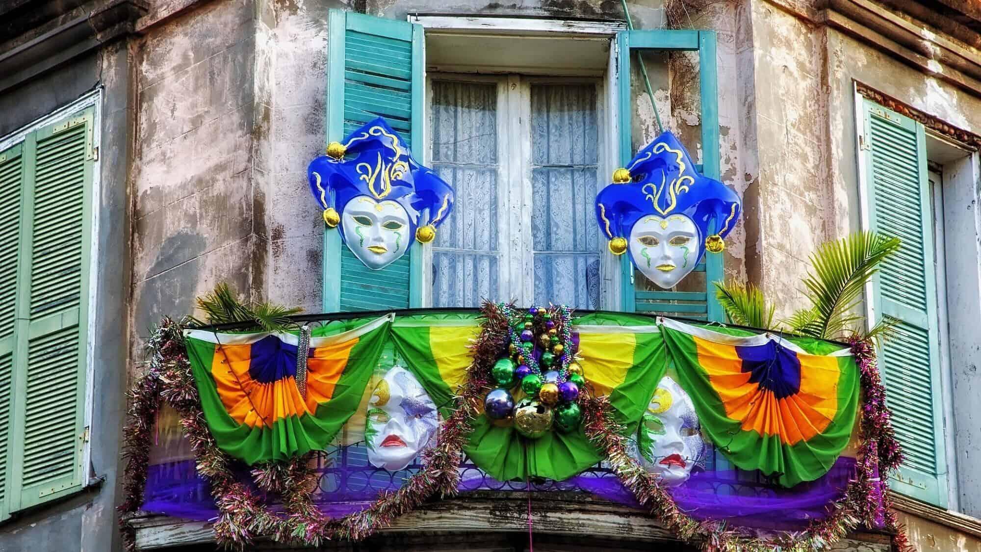 Mardi Gras in New Orleans. Credit: Pixabay.
