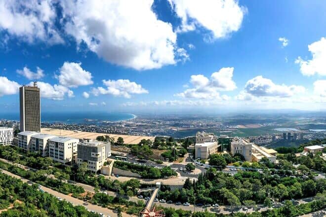 A picture of the University of Haifa campus. Credit: Courtesy.