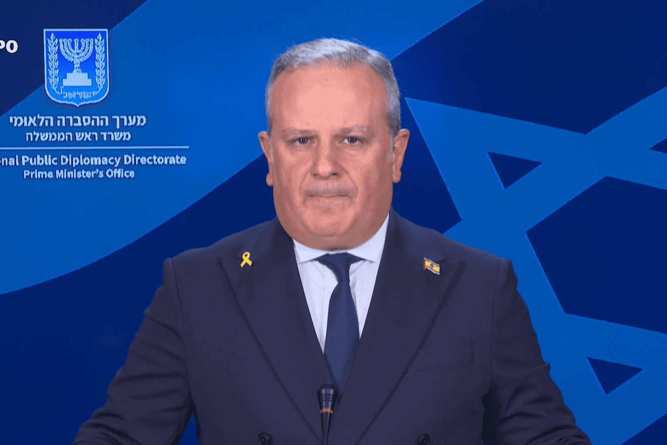 Israeli government spokesman David Mencer, Feb. 20, 2025. Source: Screenshot.