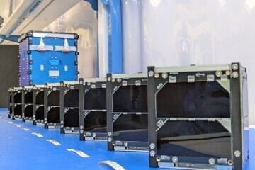 Tevel 2 Satellites at the launch site. Credit: ISISPACE.
