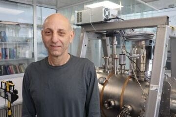 Prof. Meir Ariel, head of the Space Engineering Center at Tel Aviv University. Credit: Tel Aviv University.