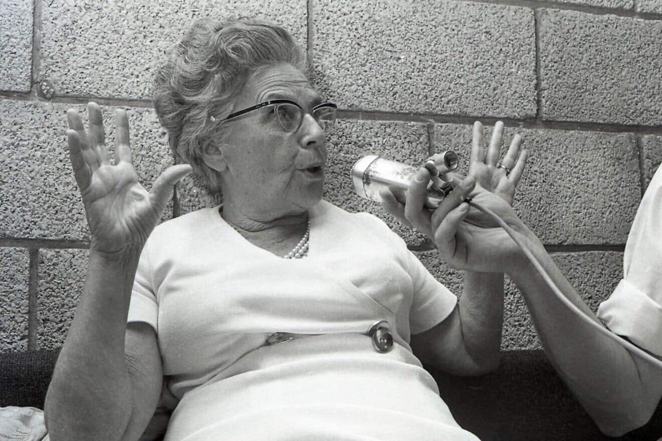 Ada Sereni in 1969. Credit: Dan Hadani Collection/National Library of Israel via Wikimedia Commons.