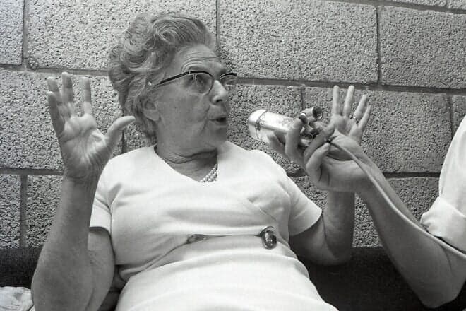 Ada Sereni in 1969. Credit: Dan Hadani Collection/National Library of Israel via Wikimedia Commons.