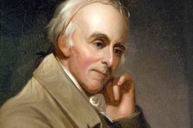 Painting of Benjamin Rush by Charles Willson Peale, oil on canvas, 1818. Credit: Independence National Historical Park via Wikimedia Commons.