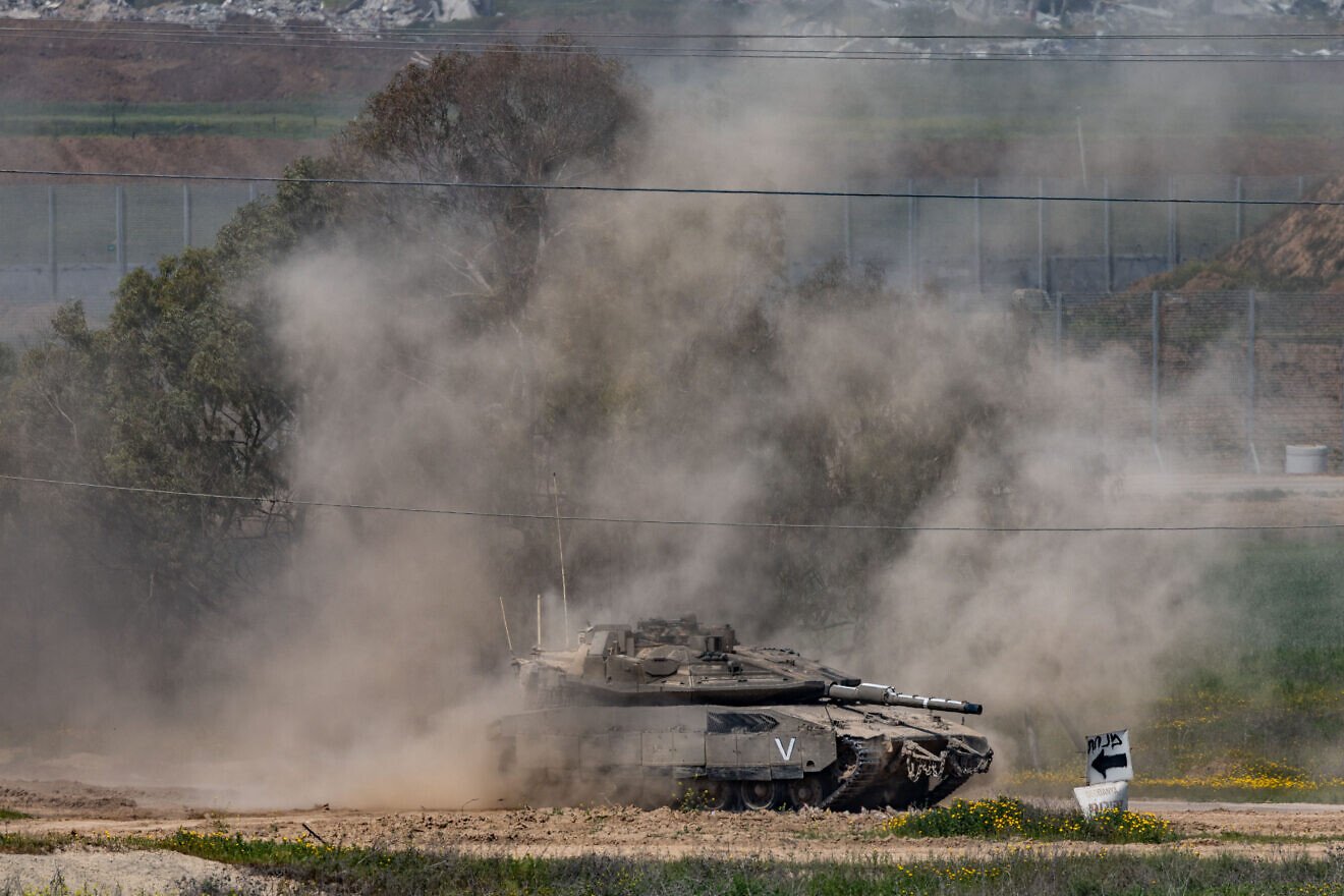 IDF tank Gaza