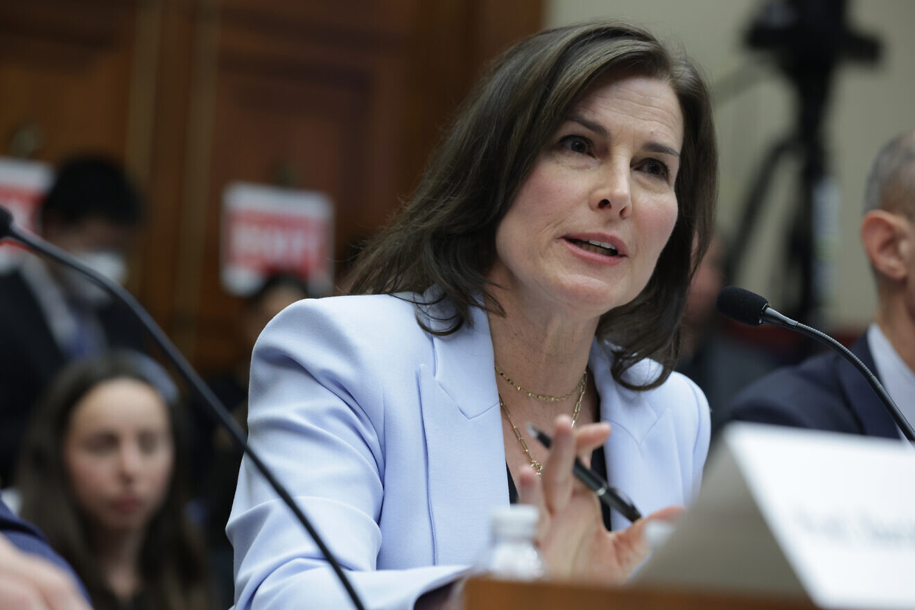 Co-Chair of Board of Trustees at Columbia University Claire Shipman testifies before the House Committee on Education and the Workforce at Rayburn House Office Building on April 17, 2024 in Washington, D.C. Photo by Alex Wong/Getty Images. Co-Chair of Board of Trustees at Columbia University Claire Shipman testifies before the House Committee on Education and the Workforce at Rayburn House Office Building on April 17, 2024 in Washington, D.C. Photo by Alex Wong/Getty Images.