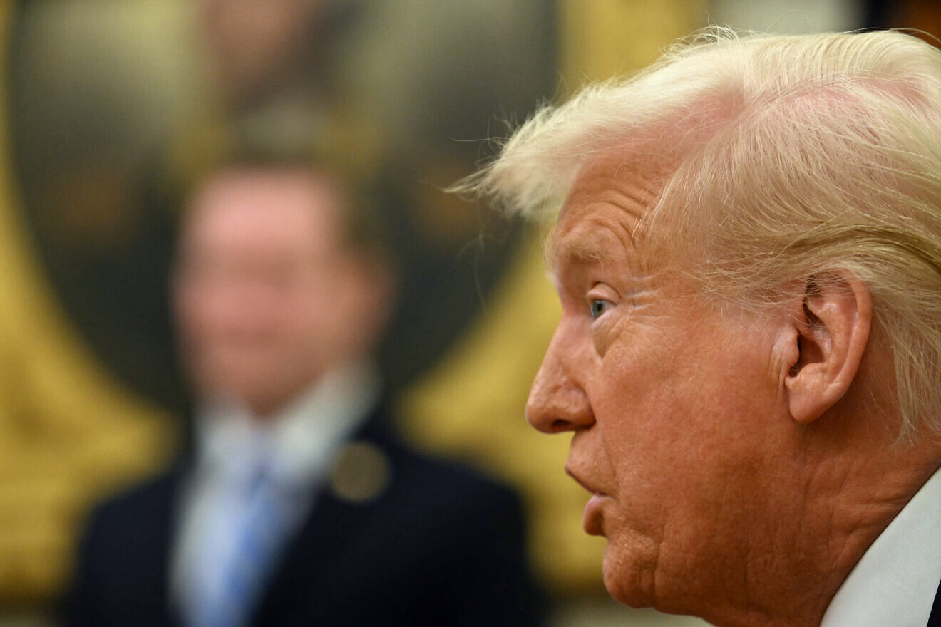 U.S. President Donald Trump speaks from the Oval Office of the White House in Washington, D.C., on March 7, 2025. Photo by Jim Watson/AFP via Getty Images.
