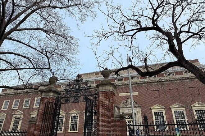 The Harvard University campus in March 2025. Photo by Menachem Wecker.