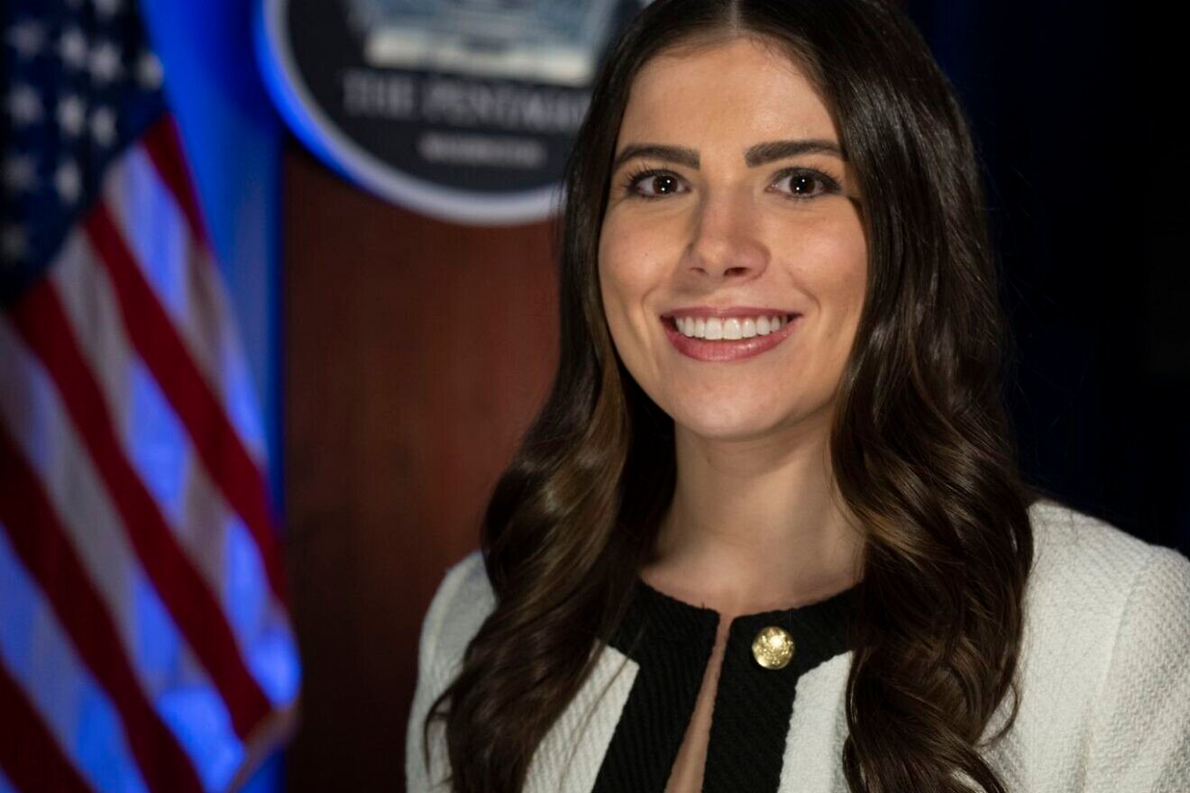 Kingsley Wilson, a Pentagon spokeswoman. Credit: U.S. Department of Defense.