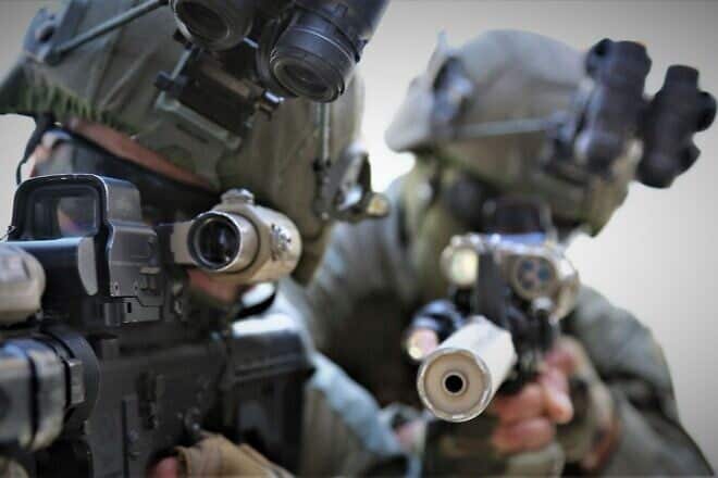 Israeli forces in action. Credit: Israel Police.