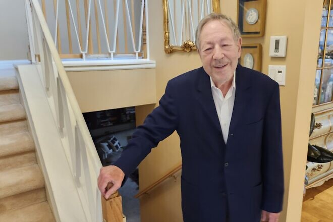 Irwin Cotler, 84, a retired Canadian politician and human-rights advocate, in his home in April 2025. Photo by Dave Gordon.