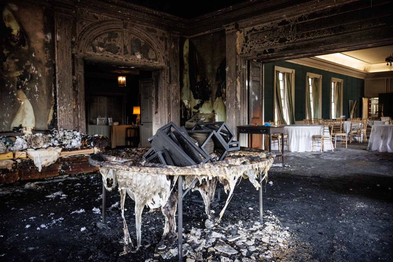 Pennsylvania governor mansion arson