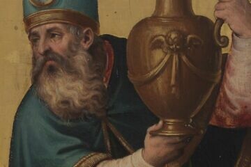 “The High Priest Aaron,“ oil on panel, between circa 1545 and circa 1550, painted by Juan de Juanes. Credit: Museo del Prado/Public Domain via Wikimedia Commons.