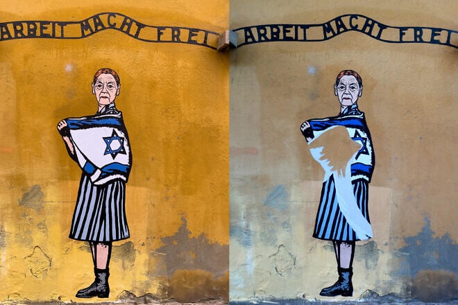 "The Star of David" Edith Bruck by aleXsandro Palombo. Photo by Ariel Nacamulli.